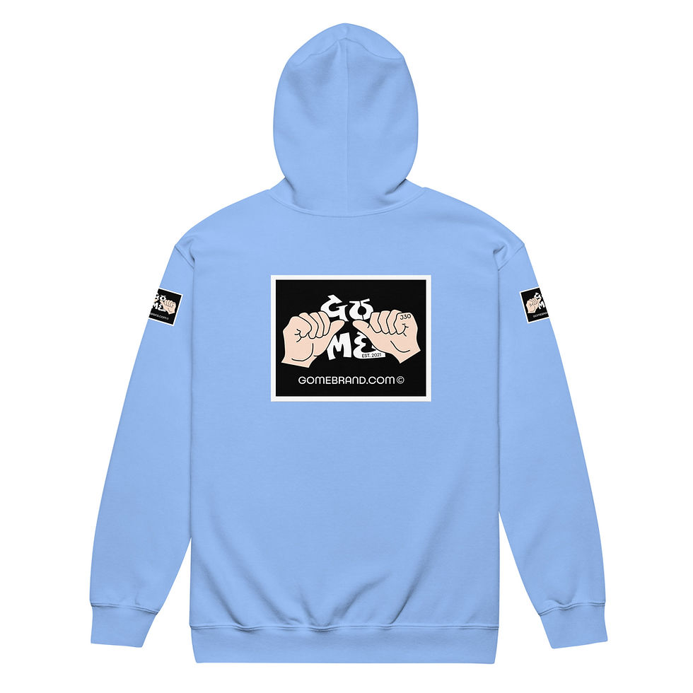 Thumbnail: 2025 LOGO GO ME! Heavy Blend Zip Hoodie