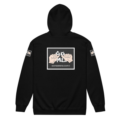 2025 LOGO GO ME! Heavy Blend Zip Hoodie | Go Me 2
