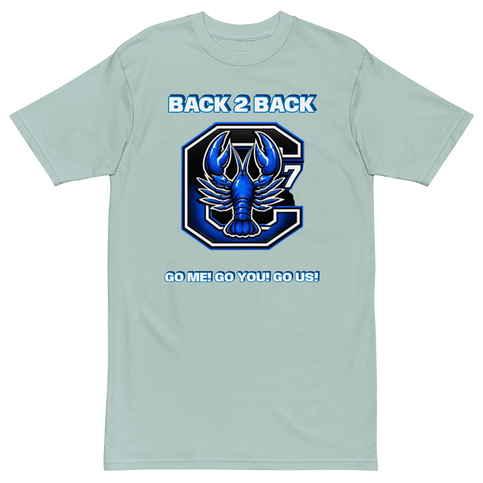 Thumbnail: BACK 2 BACK CHAMPIONSHIPS  Premium Heavyweight Tee
