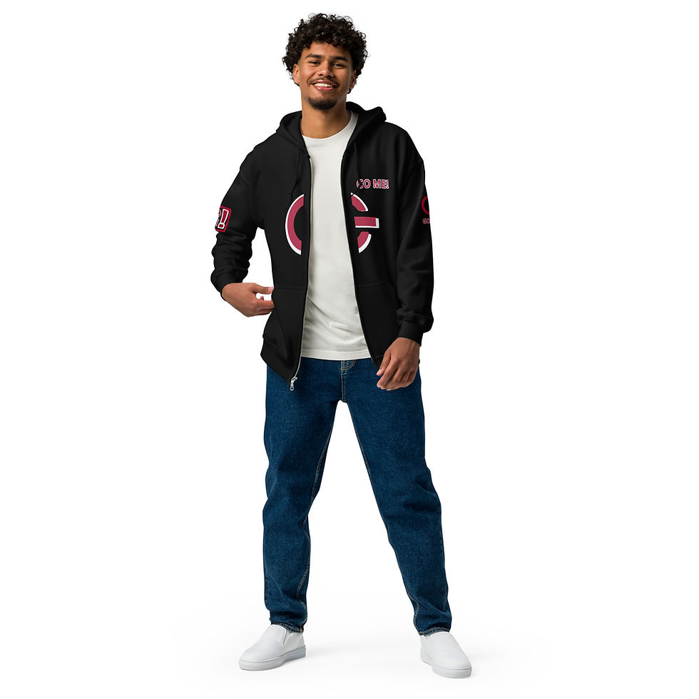 Thumbnail: GO ME! heavy blend zip hoodie 