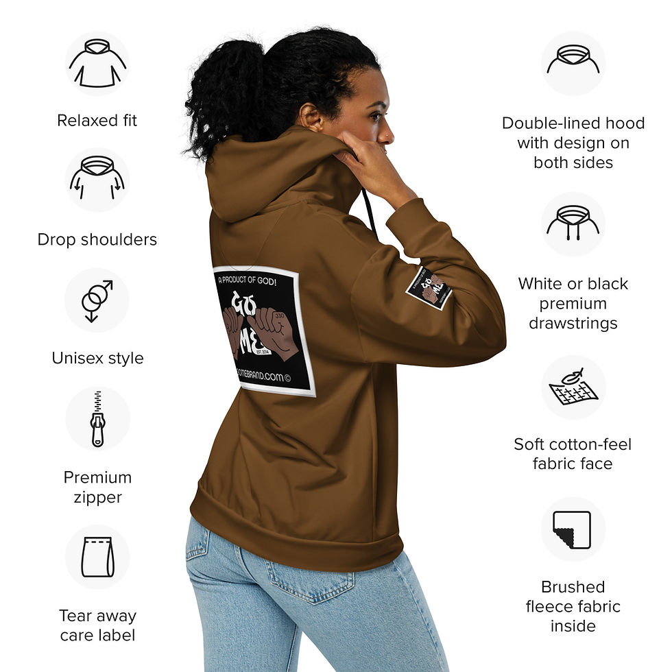 Thumbnail: Unisex zip hoodie