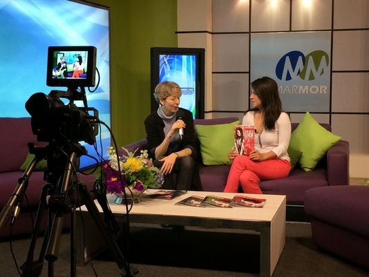 Gira de medios en Morelia 2015