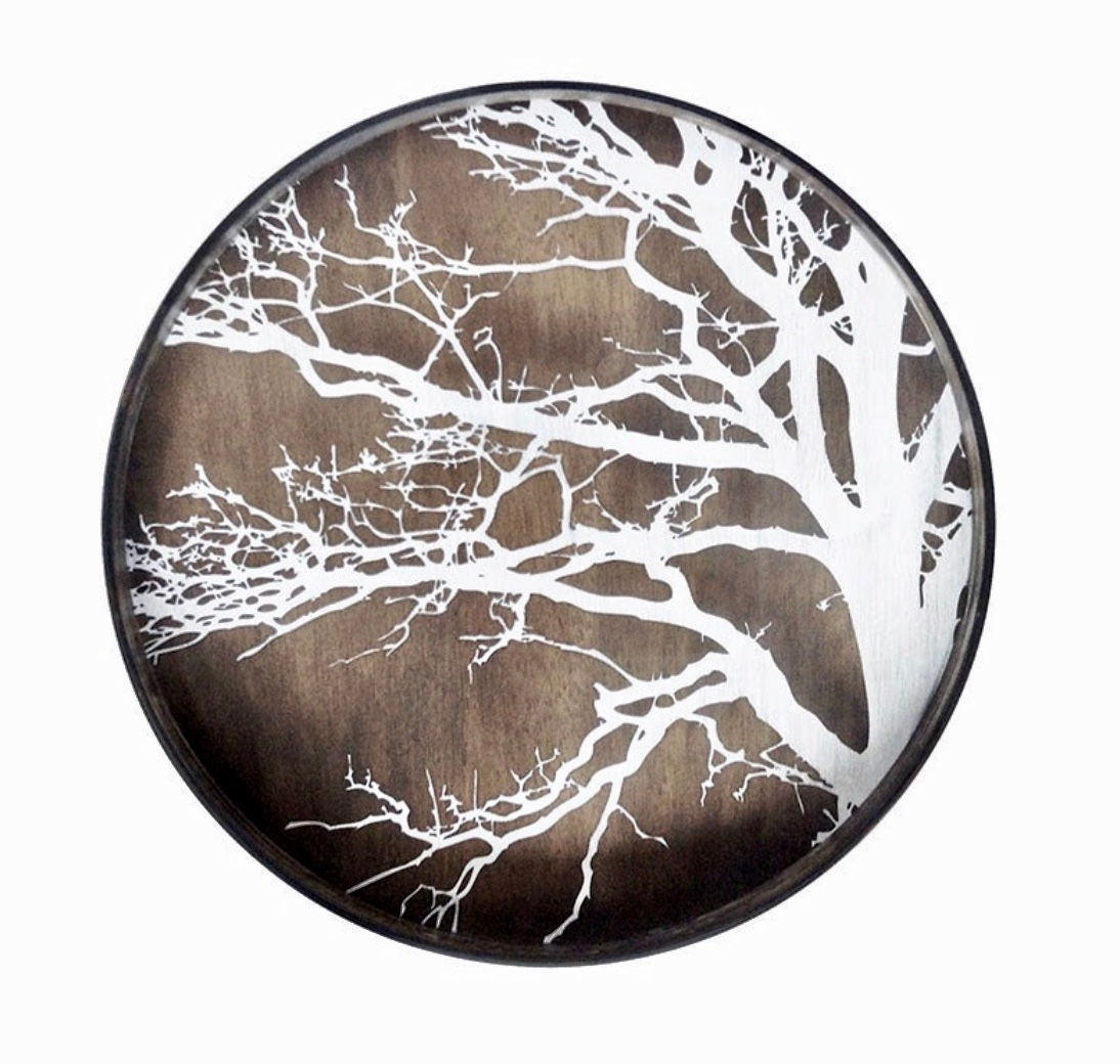 WHITE TREE - DRIFTWOOD TRAY - MEDIUM