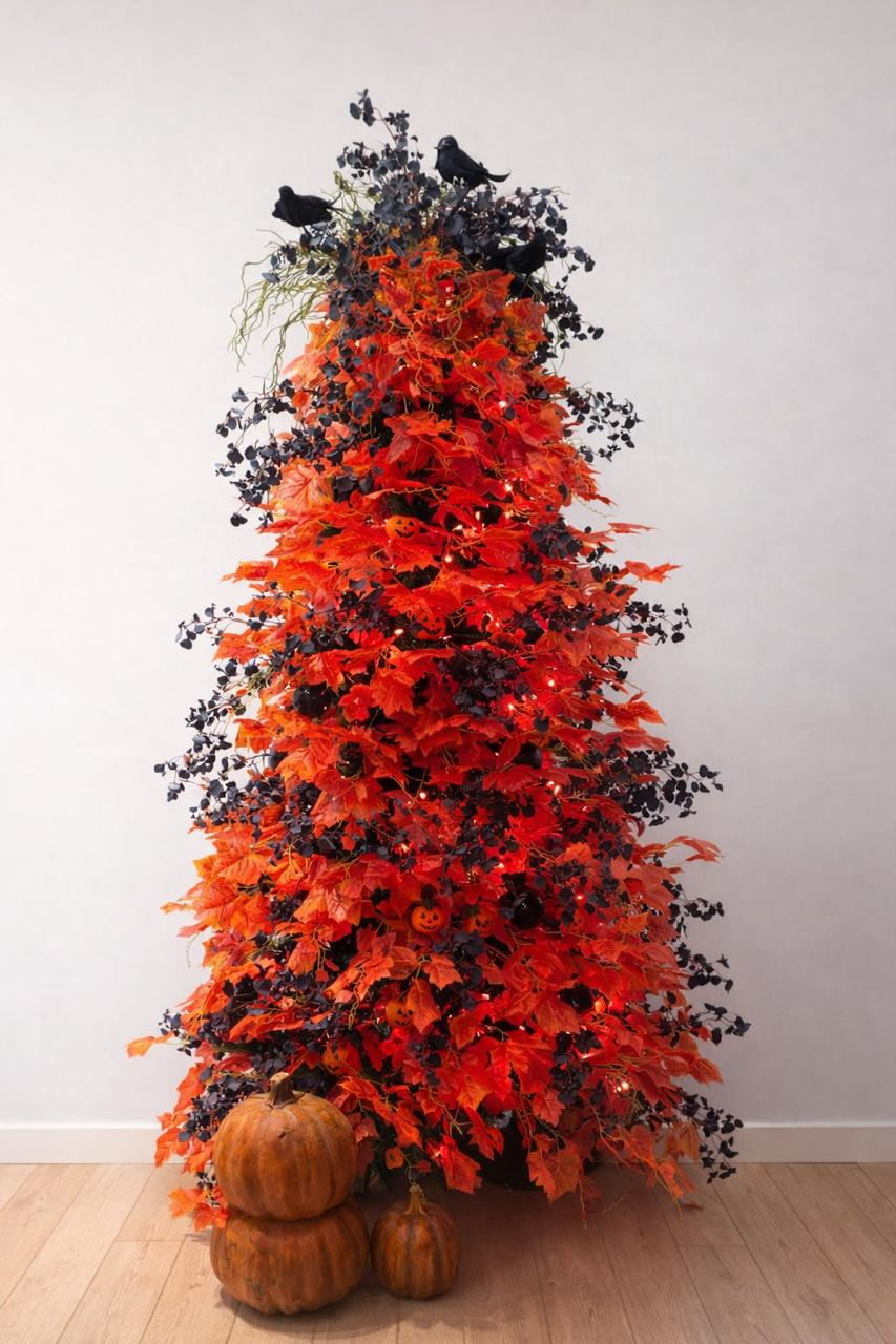 Arvore Halloween Corvos