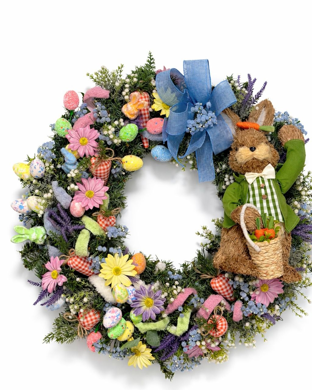 Guirlanda Pascoa Floral Candy