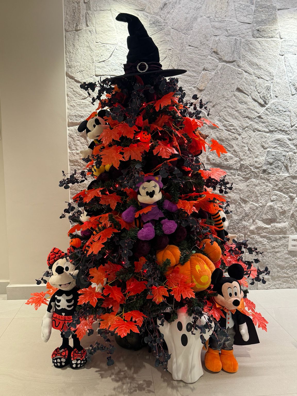 Arvore Halloween Disney