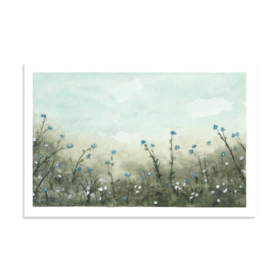 Thumbnail: Where Wildflowers Dream - Art print