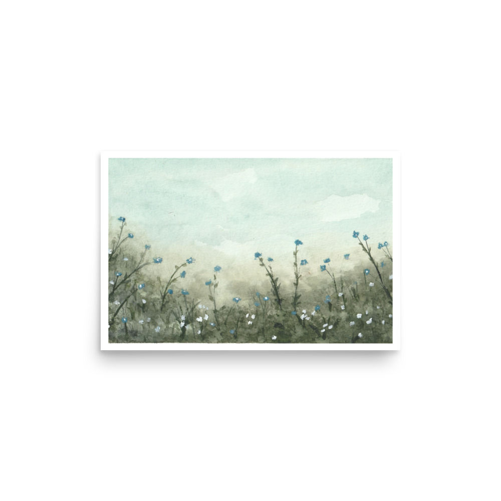 Where Wildflowers Dream - Art print
