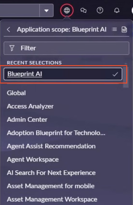 Blueprint AI Properties Configuration