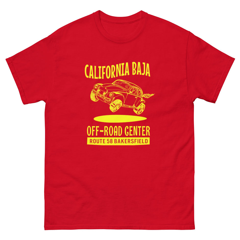 Thumbnail: CALIFORNIA BAJA T-shirt by Race City Retro