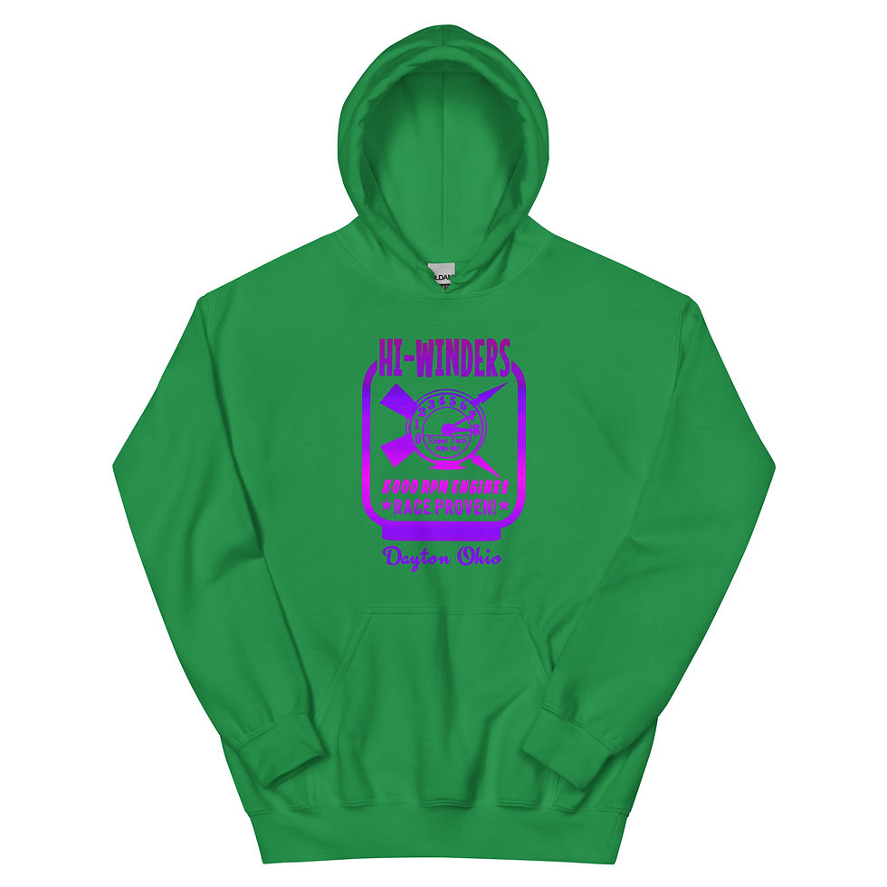 Thumbnail: HI-WINDERS 8000 RPM ENGINES HOODIE