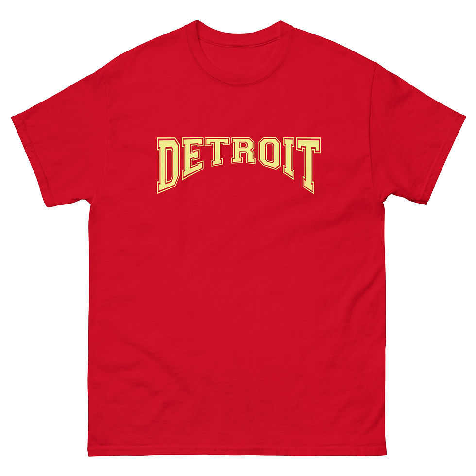 Thumbnail: DETROIT T-shirt by Race City Retro