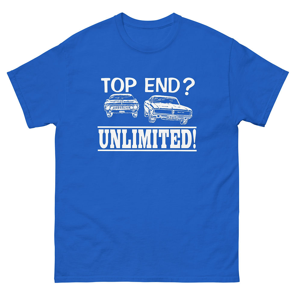 Thumbnail: TOP END UNLIMITED Dirty Mary Crazy Larry T-shirt by Race City Retro