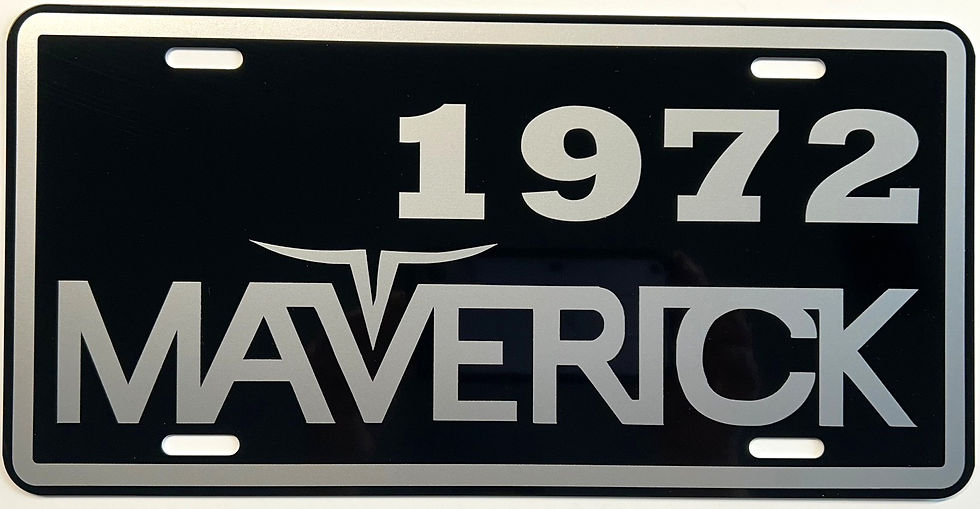 Thumbnail: FORD MAVERICK Year License Plate Tag