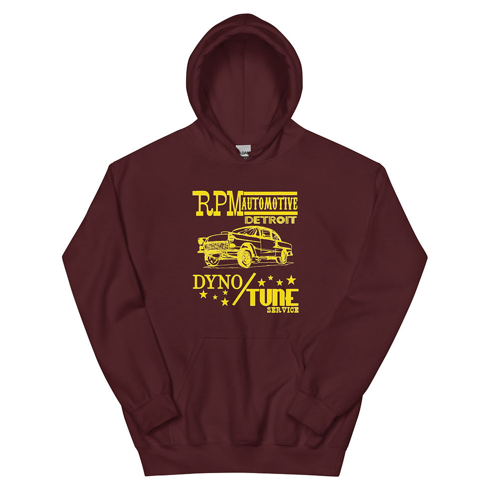 Thumbnail: RPM AUTOMOTIVE 55 CHEVY GASSER HOODIE
