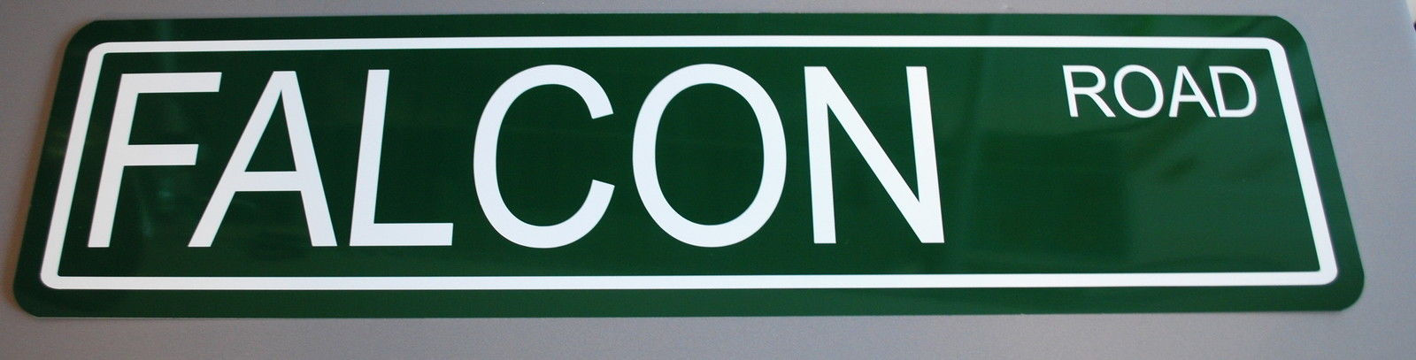 FALCON ROAD Street Sign