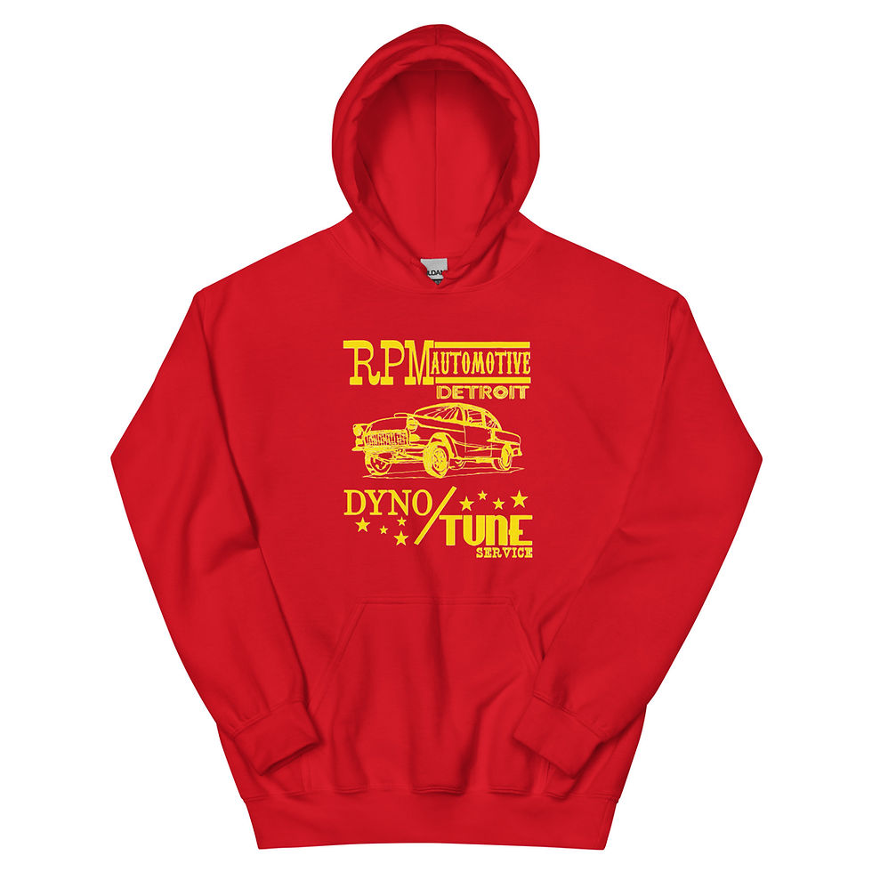 Thumbnail: RPM AUTOMOTIVE 55 CHEVY GASSER HOODIE