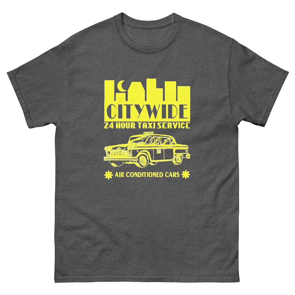 Thumbnail: CITYWIDE 24 HOUR TAXI CAB SERVICE T-shirt by Race City Retro