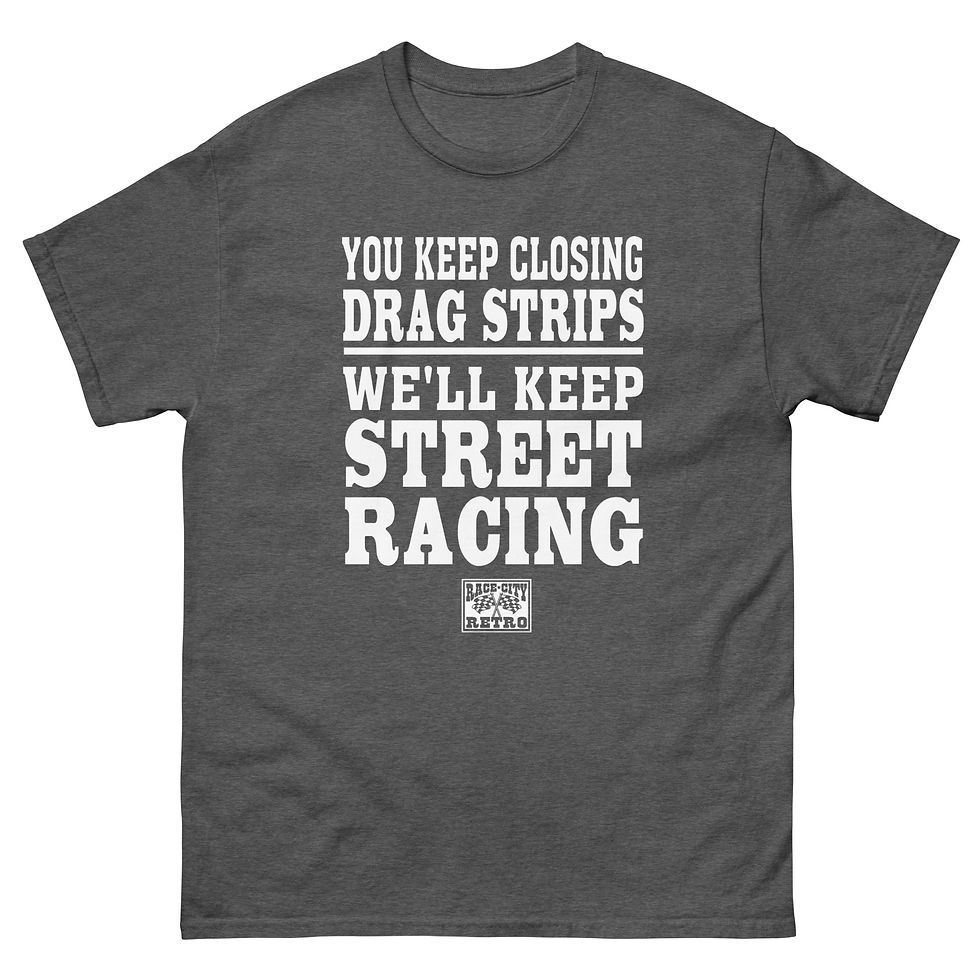 Thumbnail: STREET RACER T-shirt by Race City Retro