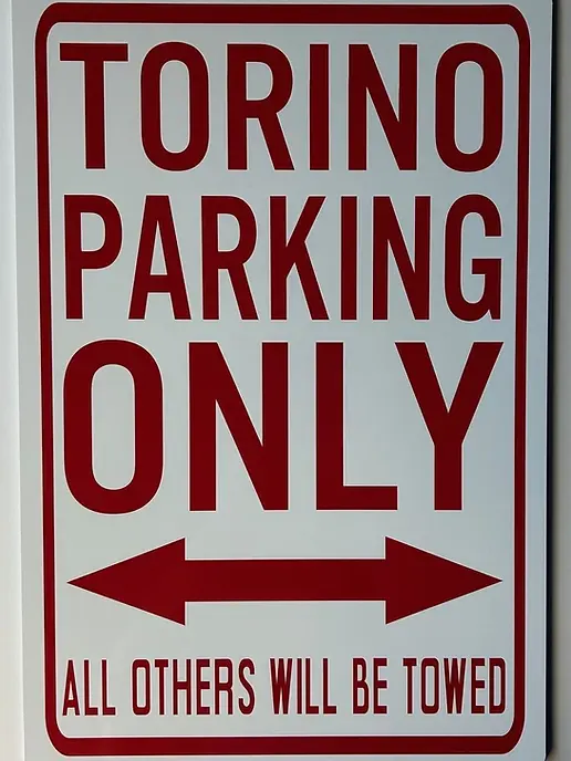 Race City Retro | Parking Signs