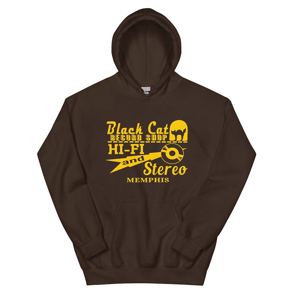 Thumbnail: BLACK CAT RECORD STORE HOODIE