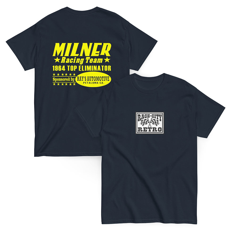 Thumbnail: MILNER RACING 64 TOP ELIMINATOR TWO SIDED T SHIRT