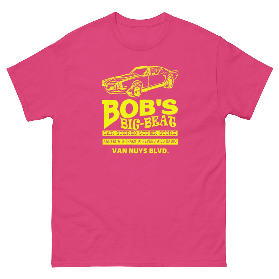Thumbnail: BOB'S BIG BEAT Camaro T-shirt by Race City Retro
