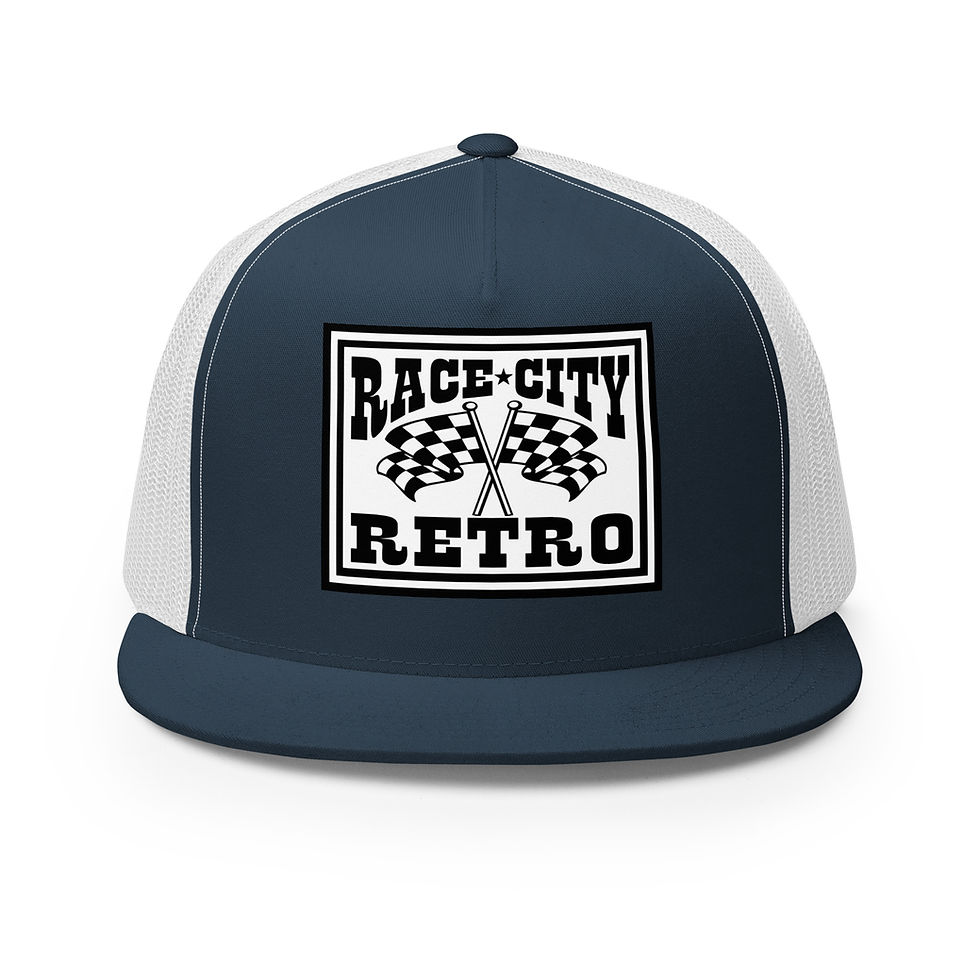Thumbnail: RACE CITY RETRO CLASSIC TRUCKER CAP HAT