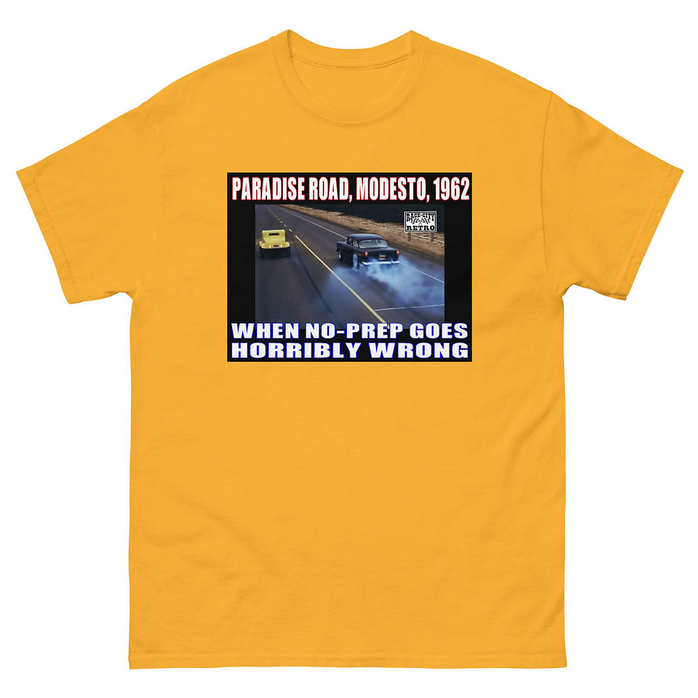 Thumbnail: PARADISE ROAD NO PREP T-SHIRT by RACE CITY RETRO