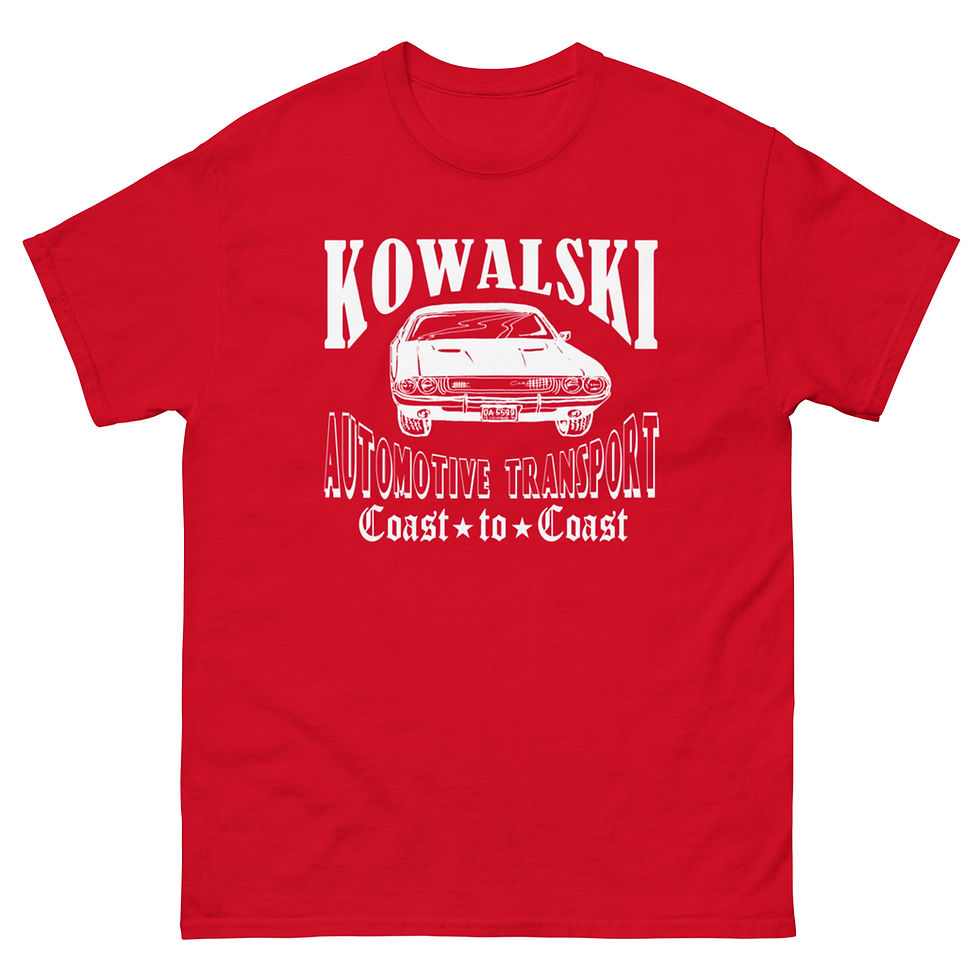 Thumbnail: KOWALSKI AUTOMOTIVE TRANSPORT T-shirt by Race City Retro