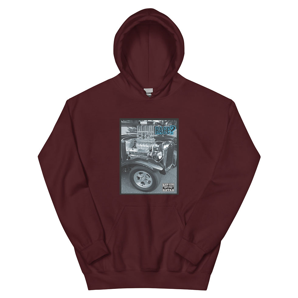 Thumbnail: RACE? BLOWN HOT ROD COUPE HOODIE