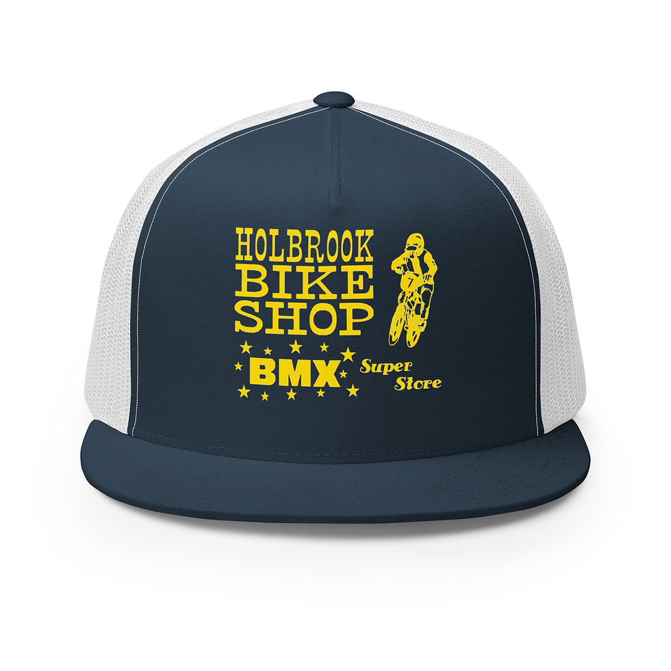 Thumbnail: HOLBROOK BIKE SHOP 80'S BMX TRUCKER HAT CAP