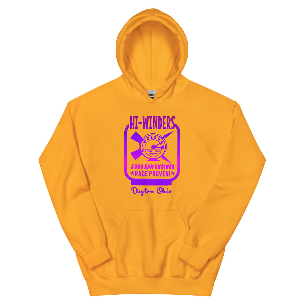 Thumbnail: HI-WINDERS 8000 RPM ENGINES HOODIE