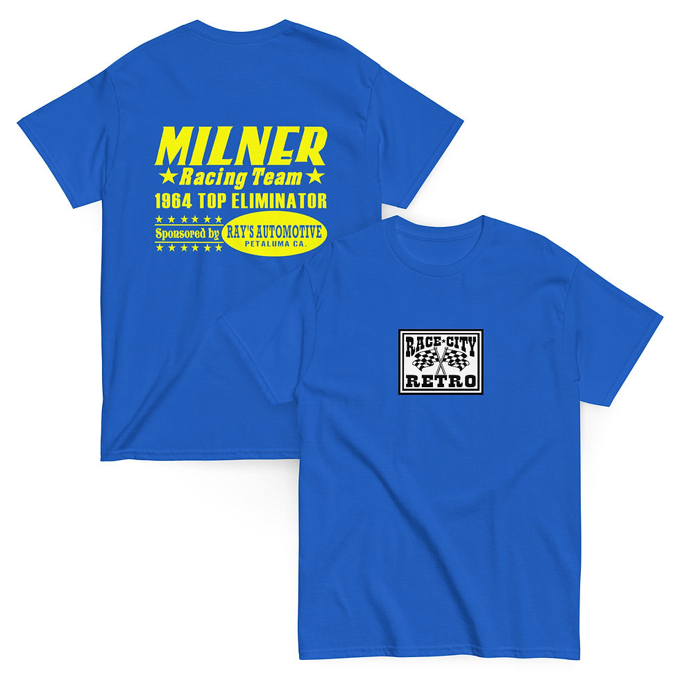 Thumbnail: MILNER RACING 64 TOP ELIMINATOR TWO SIDED T SHIRT