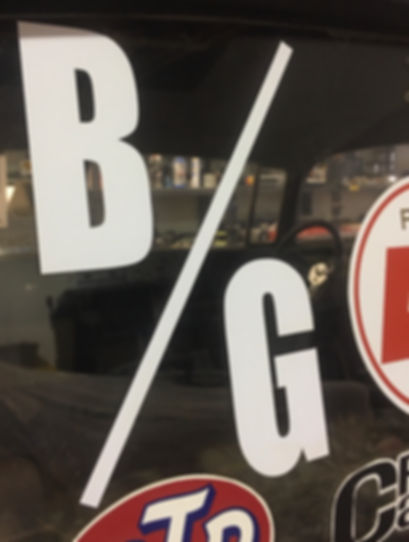 DRAG RACING CLASS WINDOW DECALS