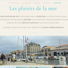 Restaurant La Pacheline, nouveau logo et site web