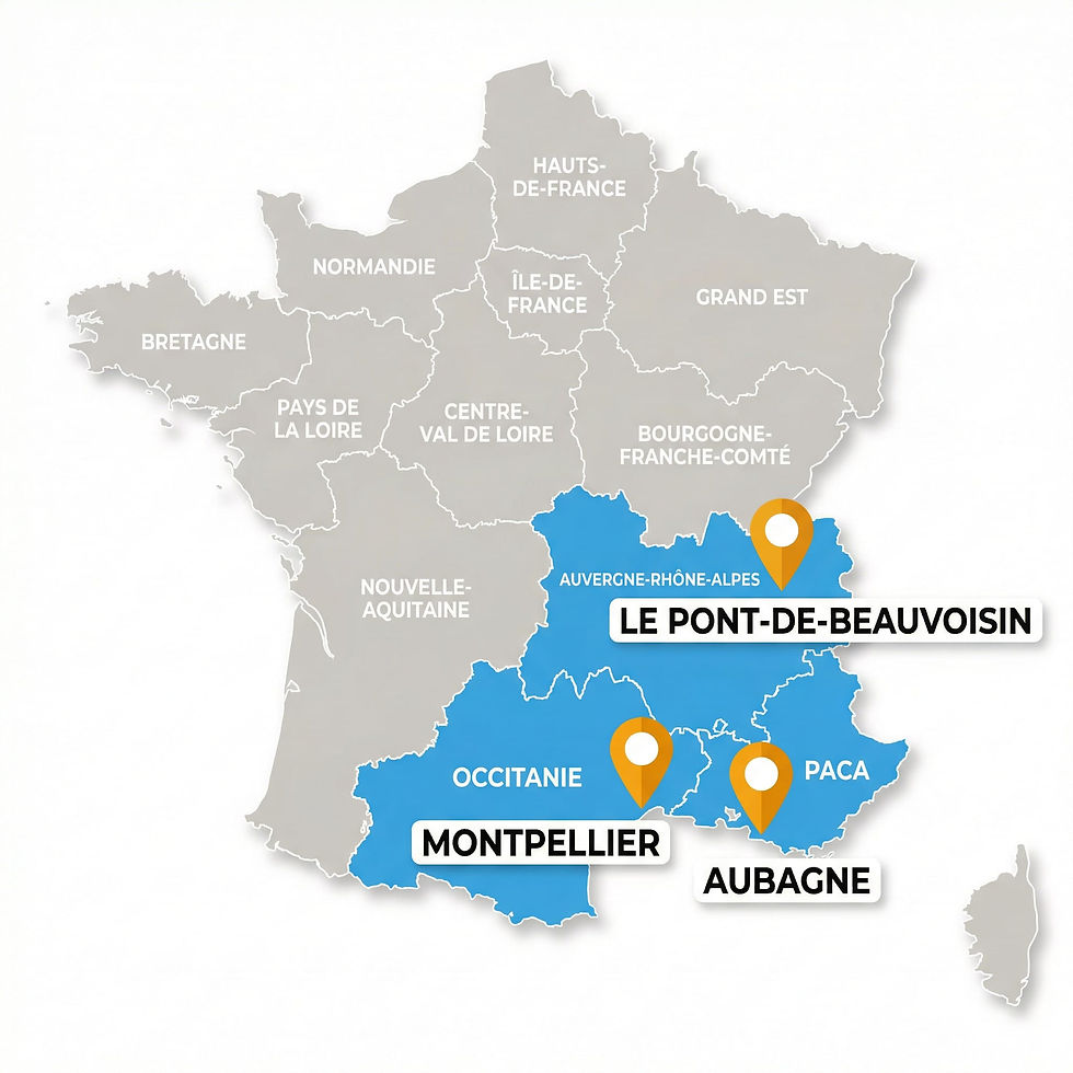 CRTH Toiture Occitanie, Rhône-Alpes, Provence-Alpes-Côte d'Azur 