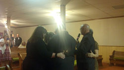 3 Generations of elders dedicate Faith Howard