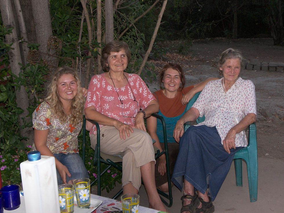 Shakawe - met dogter & kleindogters