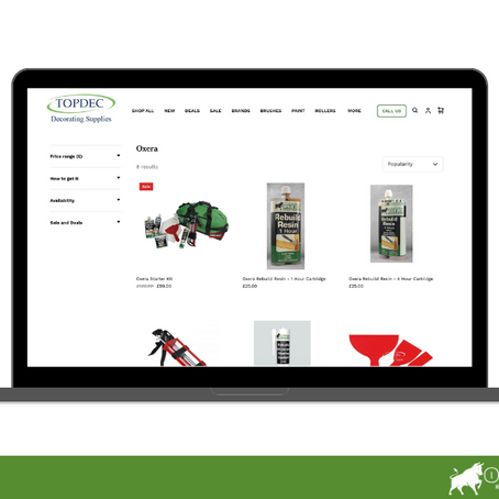 Oxera Rebuild Range Now Available at Topdec Decorating Supplies!