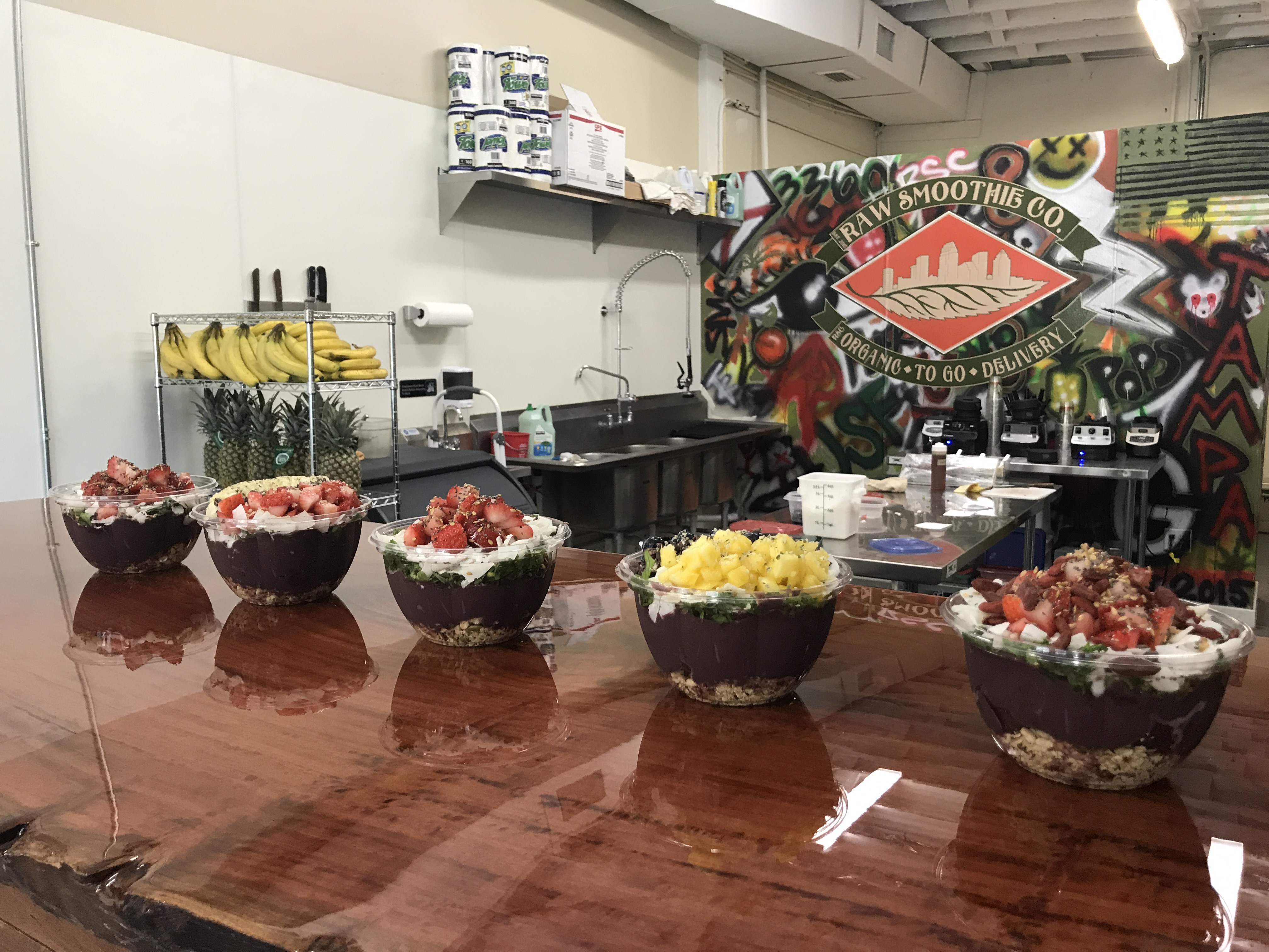 Arranged Food and Objects