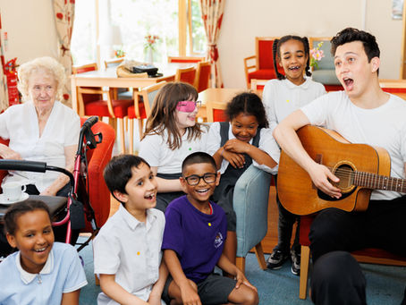 Intergenerational Music Project with Zak Abel