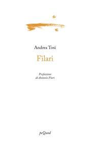 Copertina del post dedicato alla recensione di “Filari” di Andrea Tosi (peQuod, 2026), con focus sui temi del bilico, del vento e della precarietà poetica analizzati da Dario Capello.