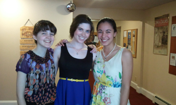 Megan, Ariel and Malia