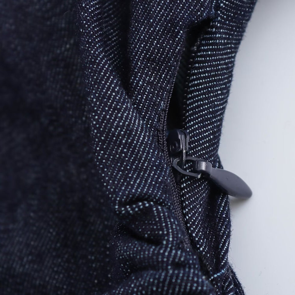 Thumbnail: 1975 Elegance Denim Midi Dress
