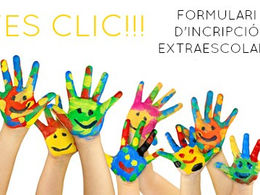 Segon torn d’inscripció de les extraescolars pel curs 2019/20