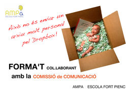 Forma’t col·laborant amb la Comissió de Comunicació