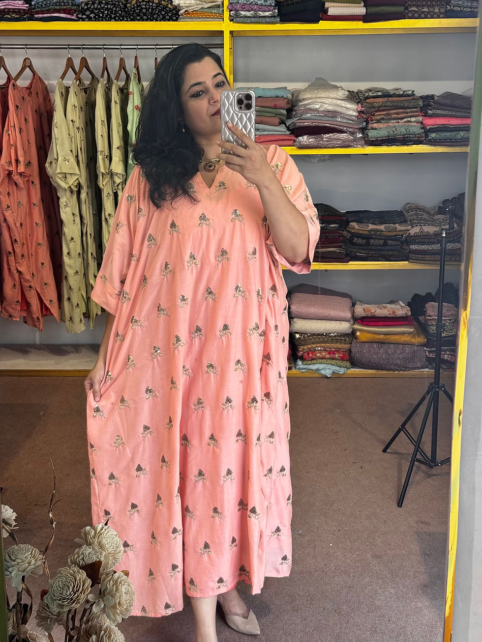 Thumbnail: Hira Aara Breeze Kaftan dress