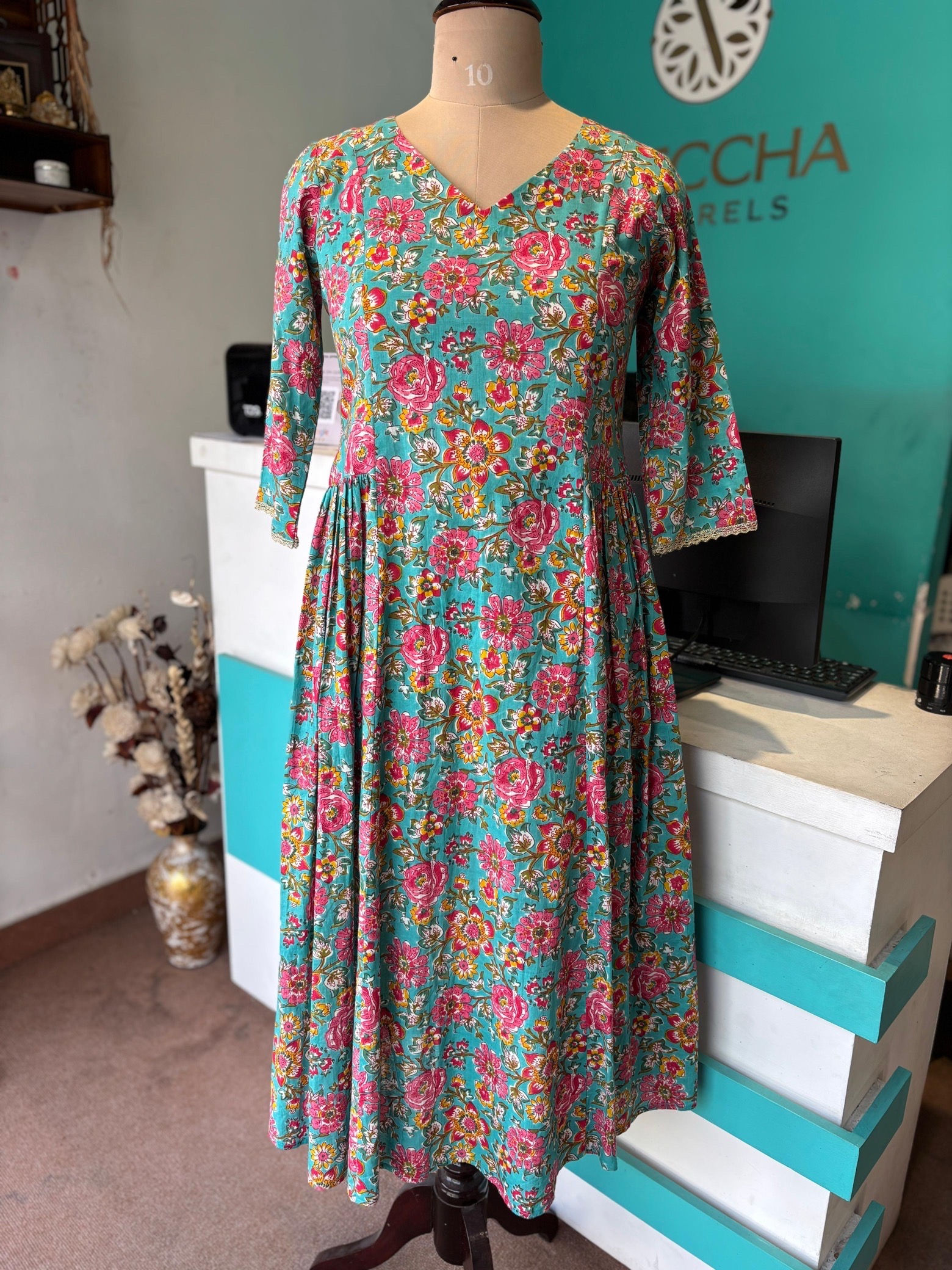 RUHH Side Frilled Dress