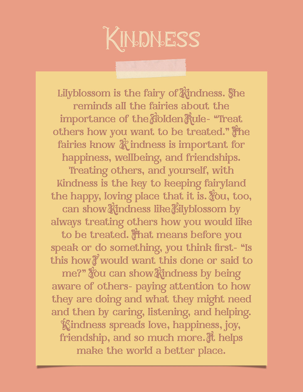 Thumbnail: A Fairy Guide to Tea Parties & Values